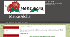 Desktop Screenshot of mkaloha.com